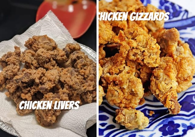 Gizzards & Liver Combo.
